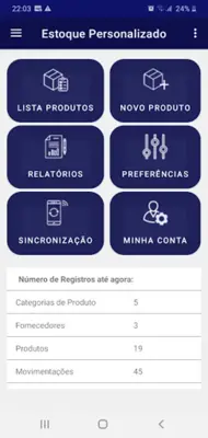 Estoque Personalizado android App screenshot 7